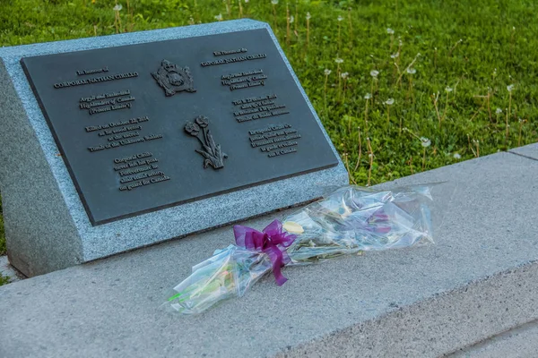 Ottawa Ontario Canada Juni 2019 Memorial Till Ära För Korneal — Stockfoto