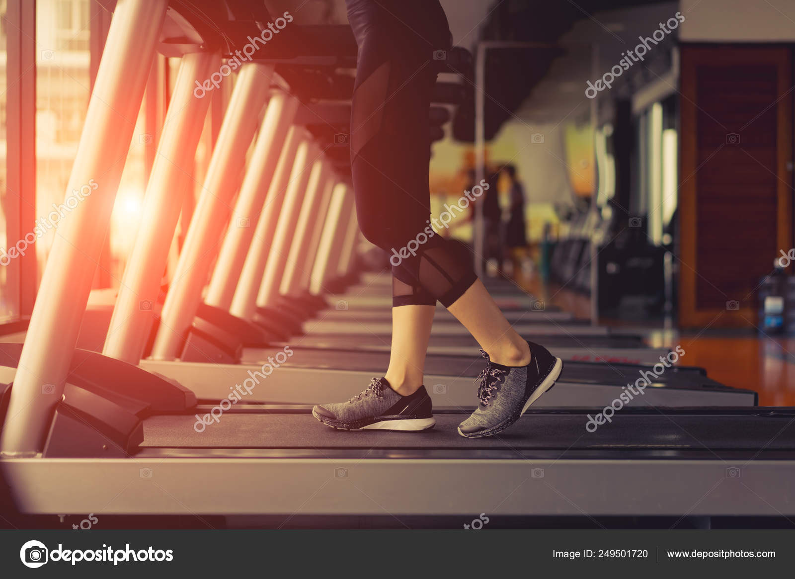 gimnasio de entrenamiento de cardio de pérdida de peso