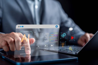 Günlük kullanım ve içerik oluşturma için Yapay Zeka asistanı dijital arayüz, sohbet, video ve fikir ile. Üretkenlik, akıllı iş akışı ve yenilik için yapay zeka araçları.