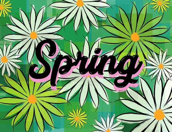 Bruke Blomster Våren – stockfoto