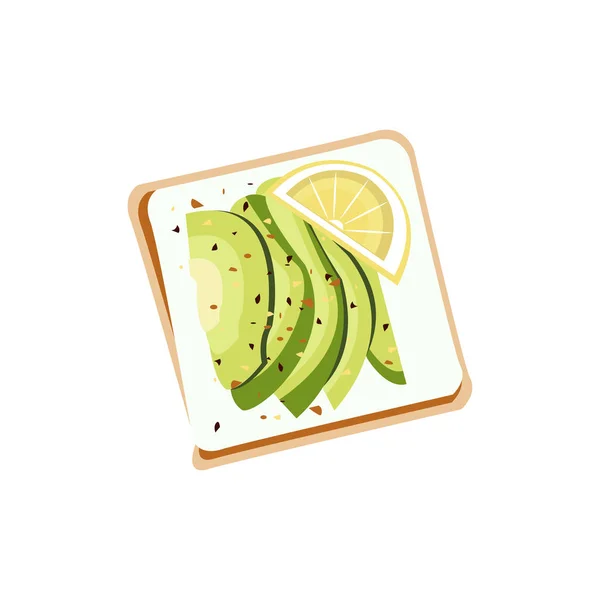 Avokado tost yumurta limon