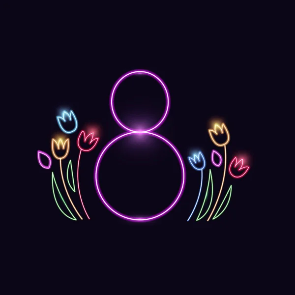 8 Mart neon tabela