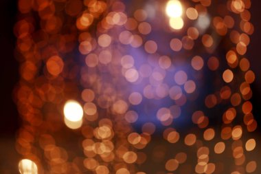 de odaklı ve bulanık arka planlar ile soyutlama. retro etkisi ile renkli bulanık bokeh arka plan