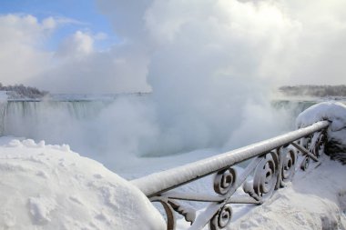 Kışın Niagara Şelalesi