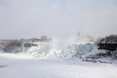 Kışın Niagara Şelalesi