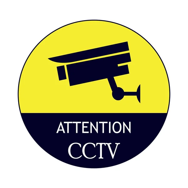 Cctv Tablero Operación Atención Cctv Dibujo Del Tablero Operación Por — Archivo Imágenes Vectoriales