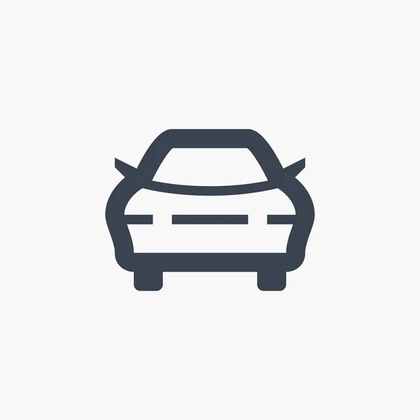 Car Isolated Minimal Icon Automobile Line Vector Icon Websites Mobile — Stock Vector