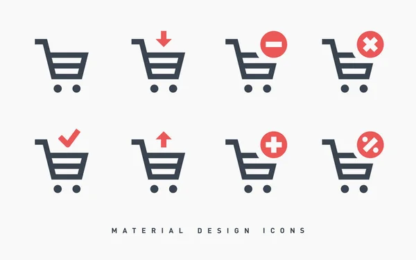 alışveriş sepeti satırı vektör minimalist simgesi