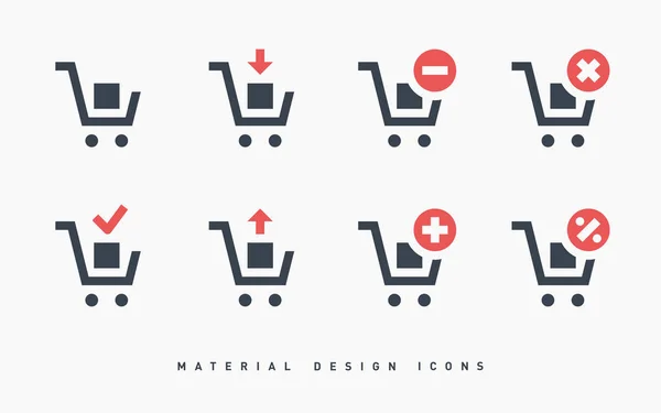 alışveriş sepeti satırı vektör minimalist simgesi