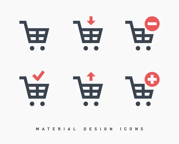 alışveriş sepeti satırı vektör minimalist simgesi