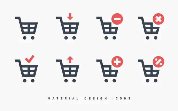 alışveriş sepeti satırı vektör minimalist simgesi