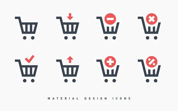 alışveriş sepeti satırı vektör minimalist simgesi