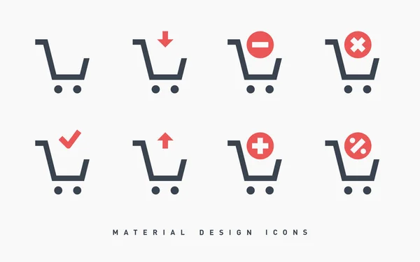alışveriş sepeti satırı vektör minimalist simgesi