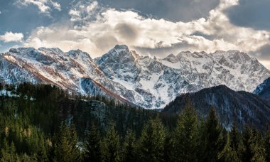 Alpler kışın - Slovenya