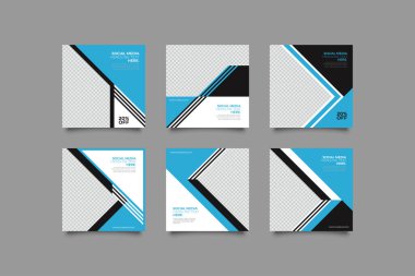 Dijital Pazarlama için Düzenlenebilir Posta Şablonu Sosyal Medya Afişleri. Brand Moda 'nın tanıtımı. Hikayeler. Akıyor.