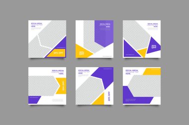 Dijital Pazarlama için Düzenlenebilir Posta Şablonu Sosyal Medya Afişleri. Brand Moda 'nın tanıtımı. Hikayeler. Akıyor.