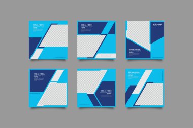 Dijital Pazarlama için Düzenlenebilir Posta Şablonu Sosyal Medya Afişleri. Brand Moda 'nın tanıtımı. Hikayeler. Akıyor.