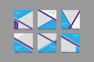 Dijital Pazarlama için Düzenlenebilir Posta Şablonu Sosyal Medya Afişleri. Brand Moda 'nın tanıtımı. Hikayeler. Akıyor.