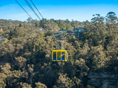Skyway rağmen orman ve dağ 360 yeni Güney Galler 'de BlueMountain görünümü