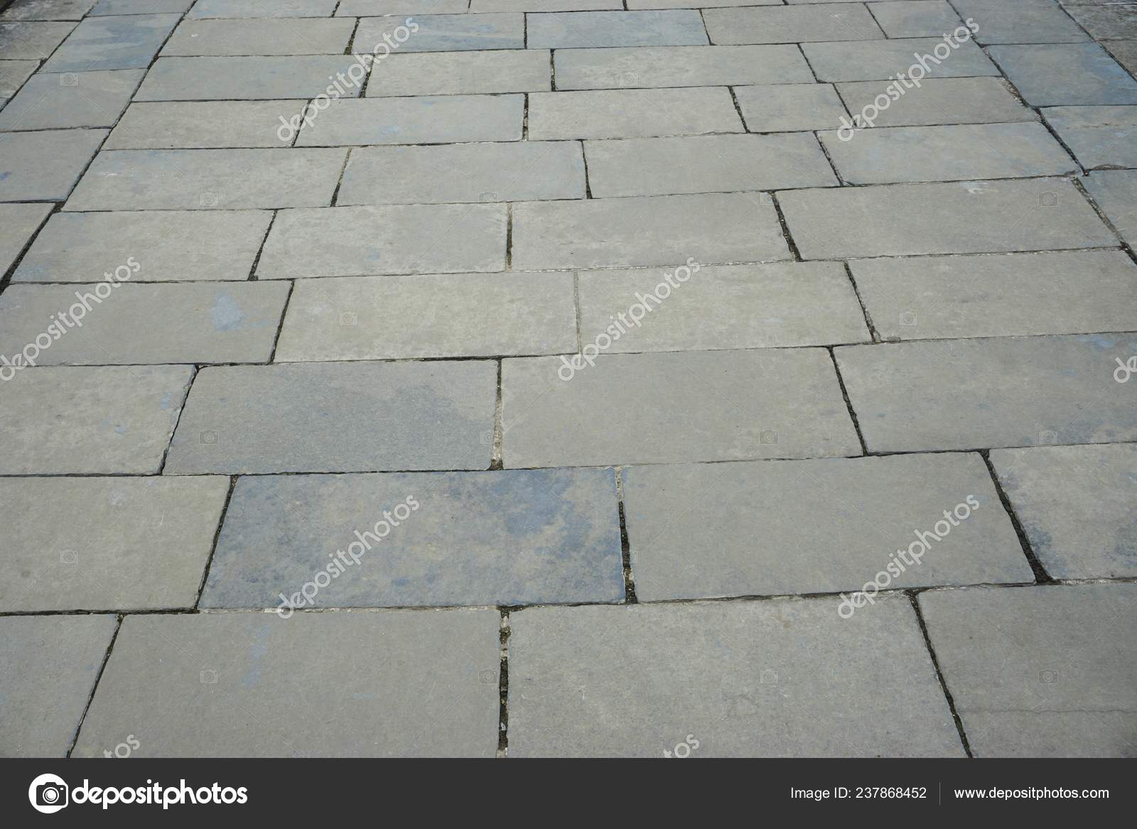Ancient Gray Slate Tiles Outdoor Stone Patio Walkway Receding Ancient Gray Slate Tiles Outdoor Stone