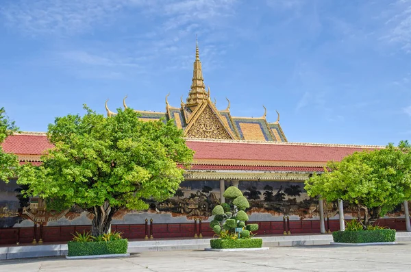 Phnom Penh Camboya Abril 2018 Pabellón Aire Libre Galería Reamker — Foto de Stock