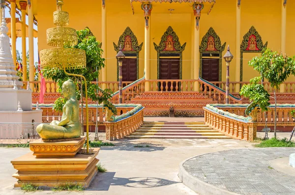 Chong Koh Cambodja April 2018 Boeddhistische Tempel Een Klein Afgelegen — Stockfoto