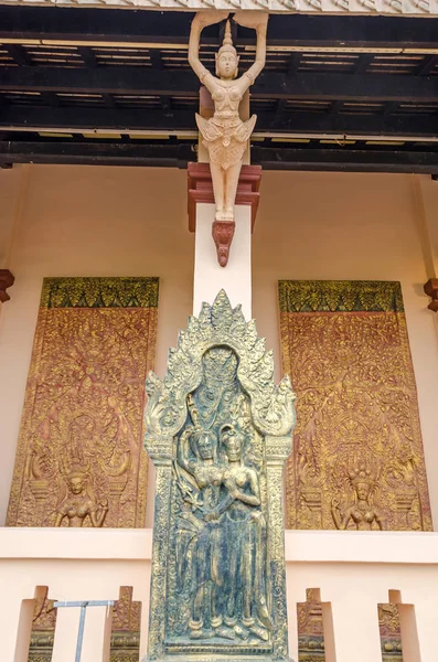 Phnom Penh Cambodja April 2018 Belangrijkste Pagode Van Wat Phnom — Stockfoto