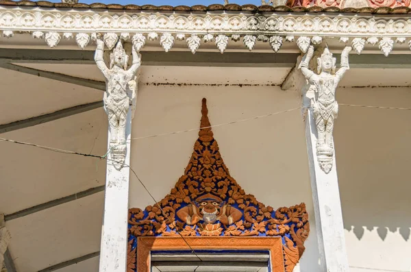 Het Oudste Klooster Vihara Gebouw Buurt Van Het Dorp Kampong — Stockfoto