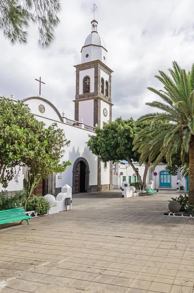 Arrecife Spain November 2018 Typical Old City Square Courtyard Plaza — Stock Photo, Image