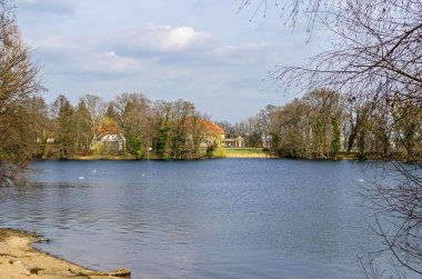  Berlin'de Borsig Villa Reiherwerder ile Tegel Gölü, Almanya
