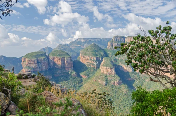Three Rondawels at Blyde River Canyon in South Africa