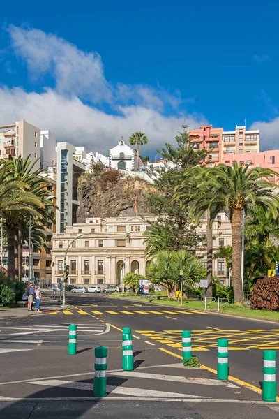 Santa Cruz Palma Spain November 2019 Boulevard Avenida Maritima Building — Stock Photo, Image