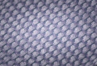 Mavi vignetting yoğun kumaş sentetik örgü iplikler bir arka plan olarak.