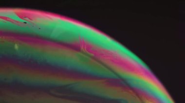 Renkli balon gezegenin detay