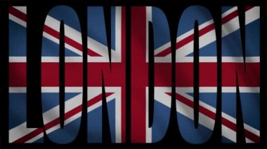 İngiltere bayrak Londra maskesi