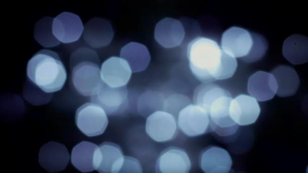 Graue Bokeh Lichter Hintergrund — Stockvideo