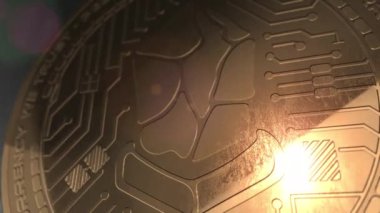 Kripto para birimi Lisk sikke 3d işleme blockchain