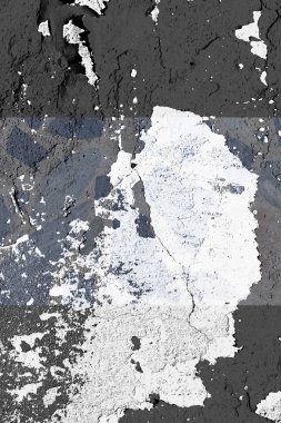 yıpranmış gri çimento duvar yüzeyi