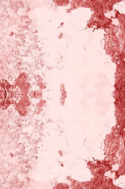 boyalı kırmızı pembe sanat duvar yüzeyi