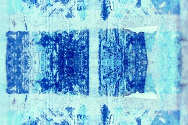 mavi duvar yüzeyi, kopya alan arka plan boyalı