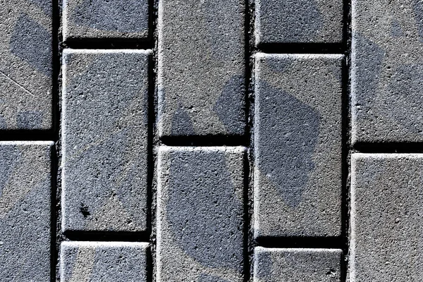 Grey Concrete Brick Wall Texture Copy Space — Stock Photo, Image
