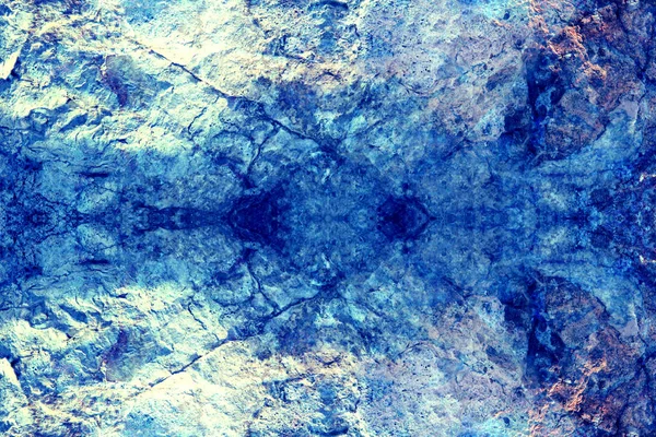 blue rock structure background, copy space wallpaper