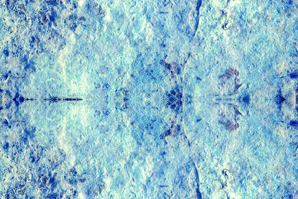 Abstraite Structure Rocheuse Bleue Toile Fond Surface Minérale — Photo