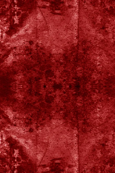 Красная Текстура Стен Гранжа — стоковое фото