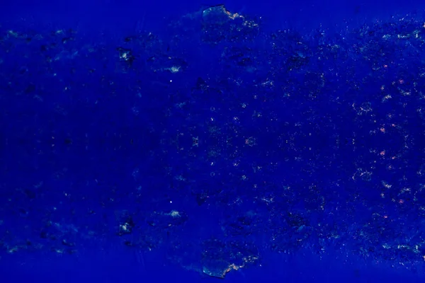 Grungy Dark Blue Texture Background Copy Space Horizontal Blank — Stock Photo, Image
