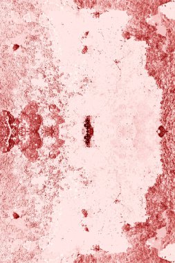 boyalı kırmızı pembe sanat duvar yüzeyi