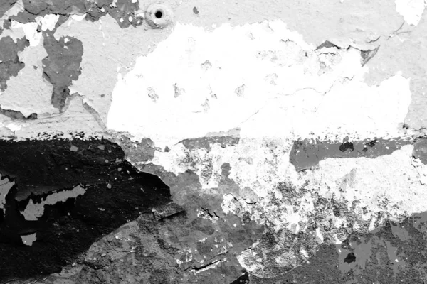 Текстура Серой Стены Трещинами Выветриванием — стоковое фото