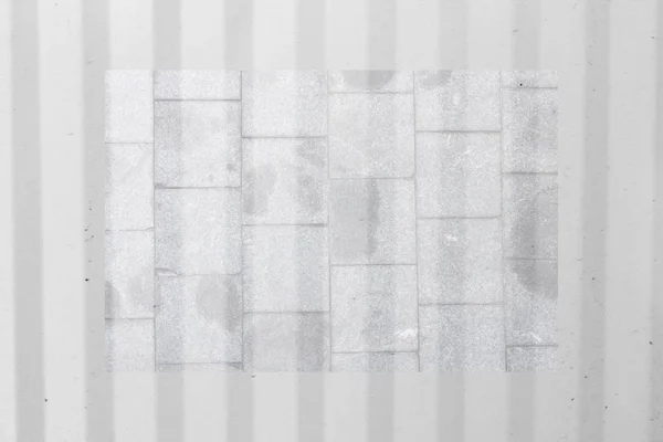 浅灰色墙砖 石头纹理 复制空间背景 — 图库照片