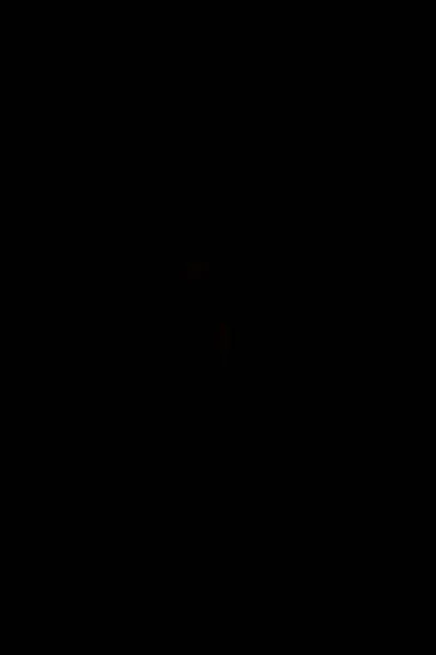 Mannelijke Persoon Silhouet Zwarte Achtergrond — Stockfoto