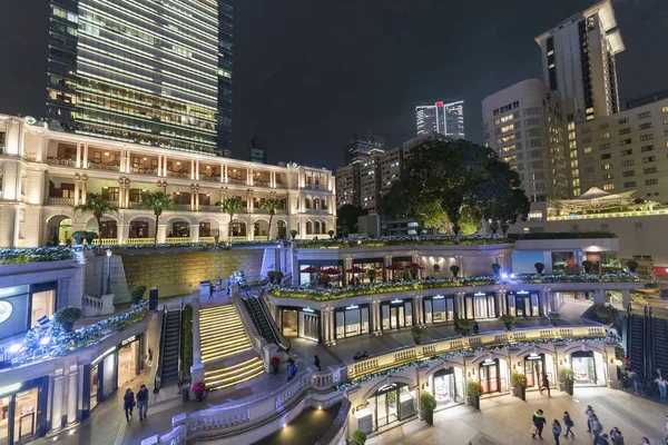 อาคารเก าและสม ยใหม ในเขต Tsim Sha Tsui องฮ องกงตอนกลางค — ภาพถ่ายสต็อก